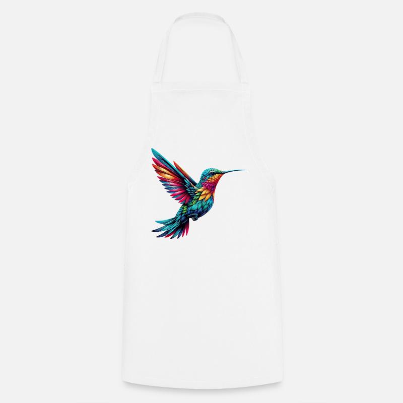Kolibri - Kochschürze - Weiß