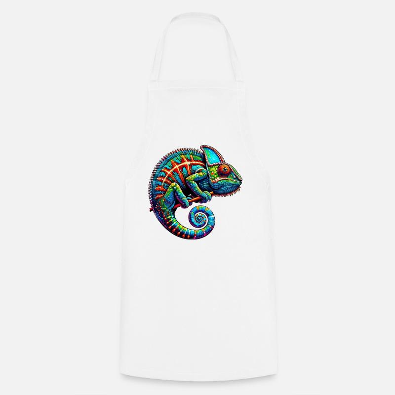 Caméléon - Tablier de cuisine - blanc