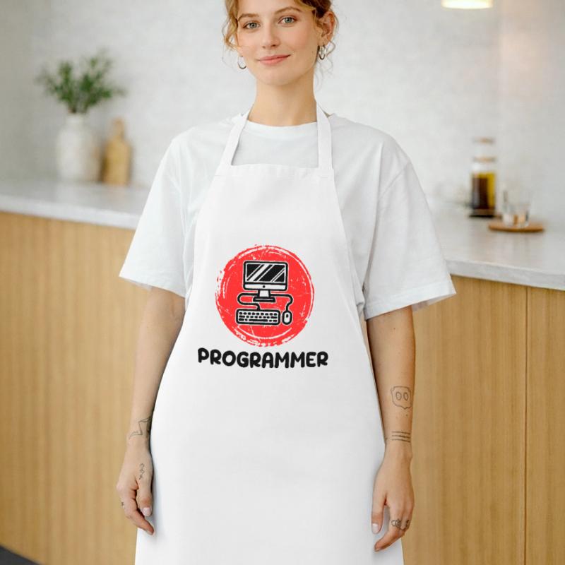 Développeur informatique Programmeur Code Scripting Tablier de cuisine