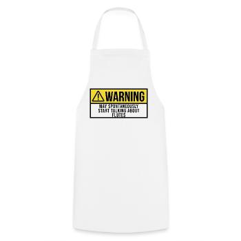 Flûte Flûte Flûte Flûte - Tablier de cuisine - blanc - Devant - AI Model Male 185 dark (185cm)