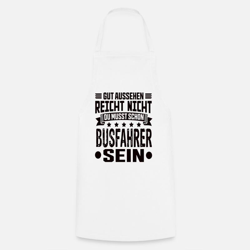 Busfahrer Bus Bester Busfahrer Busfahrer Spruch - Kochschürze - Weiß