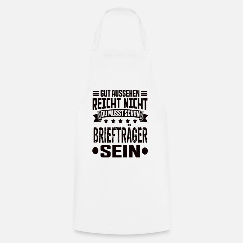 Briefträger - Kochschürze - Weiß
