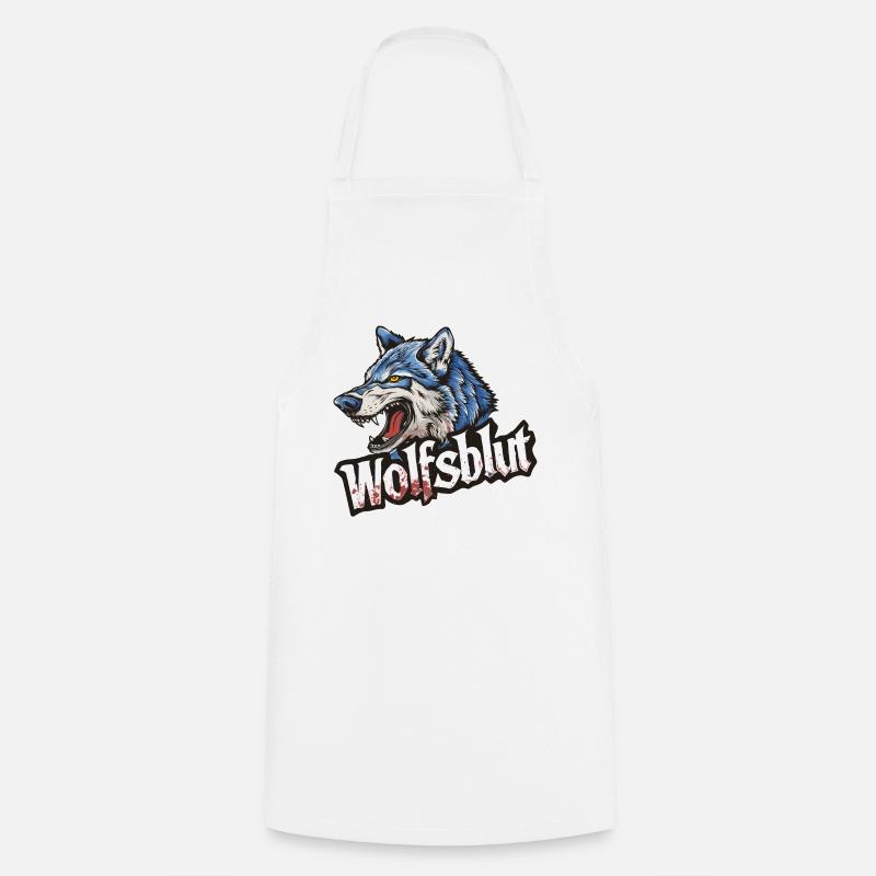 Wolfsblut Werwolf Logo - Kochschürze - Weiß