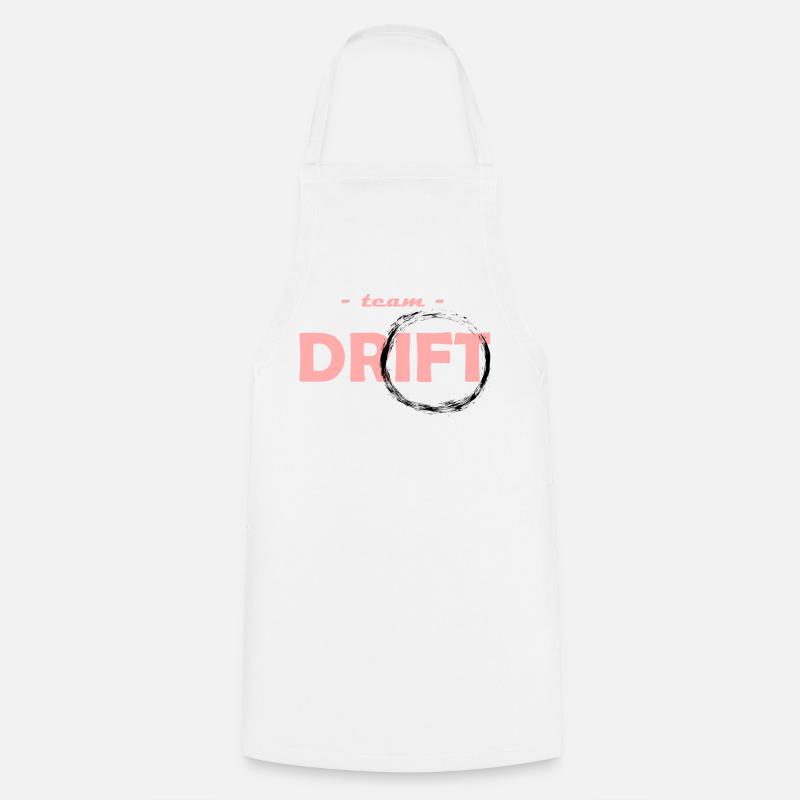 Team Drift Rose - Kochschürze - Weiß