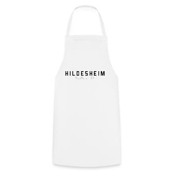 Hildesheim Ma ville - Tablier de cuisine - blanc - Devant - AI Model Male 185 dark (185cm)