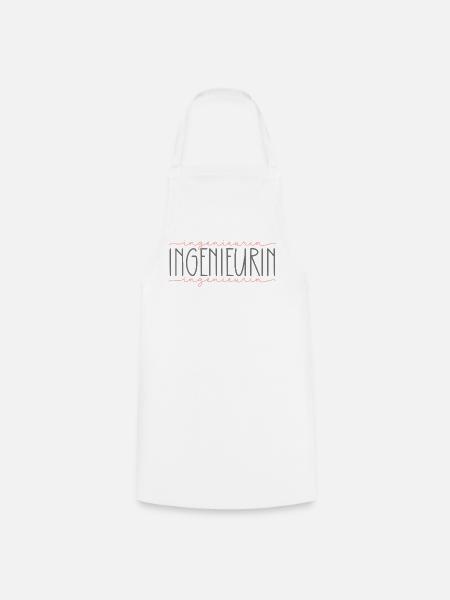 Ingenieurin Geschenk Ingenieur Studium Beruf - Kochschürze - Weiß