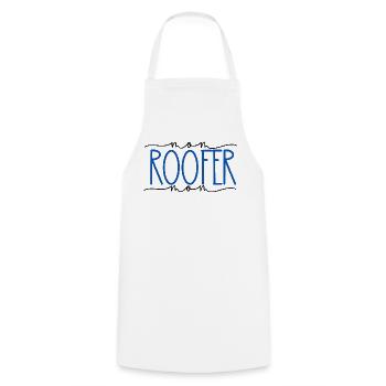 Roofer Proud Mom Cute Gift - Cooking Apron - white - Front - AI Model Male 185 dark (185cm)