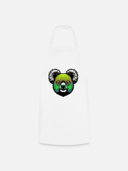 Koala - Kochschürze - Weiß