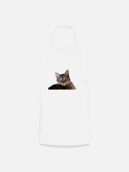 Katze Kätzchen - Kochschürze - Weiß