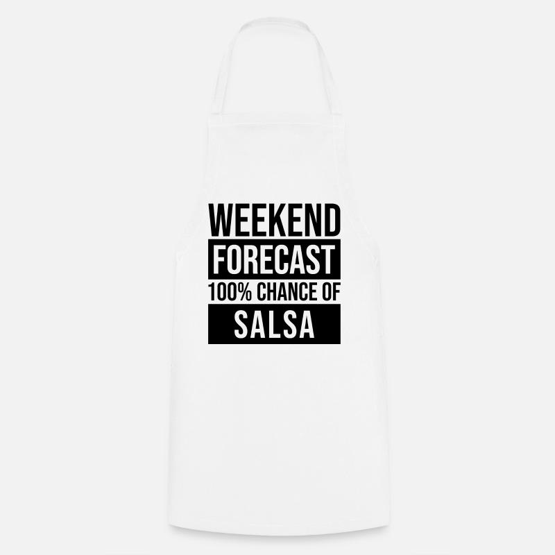 Salsa - Cooking Apron - white