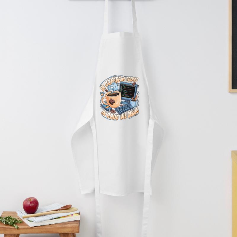 CoffeeCode Debug: In Code We Debug Cooking Apron