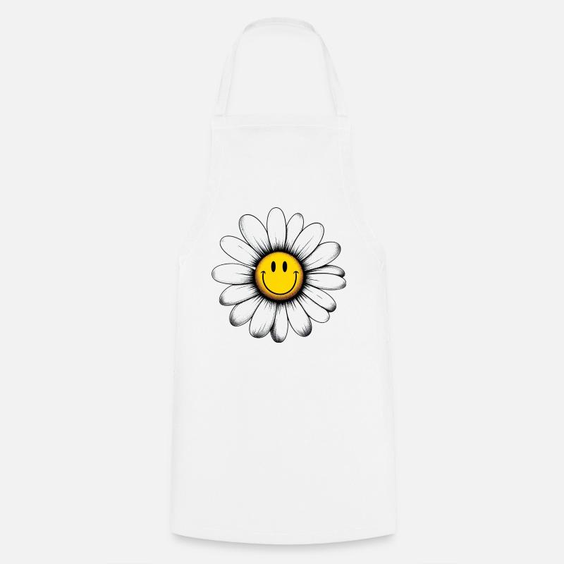 Pâquerette - Tablier de cuisine - blanc
