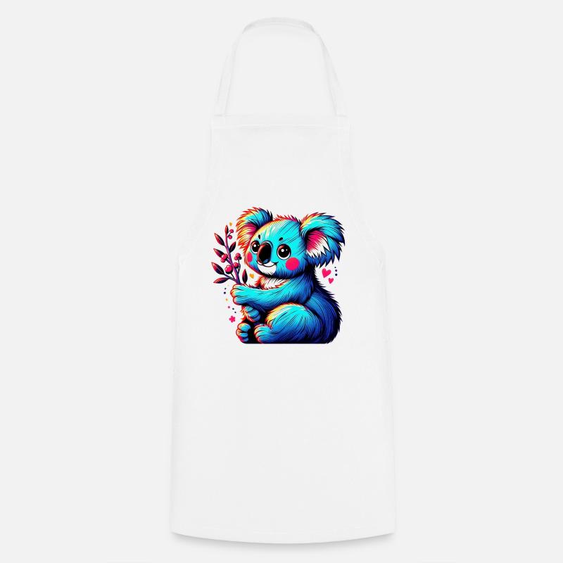 Koala - Tablier de cuisine - blanc