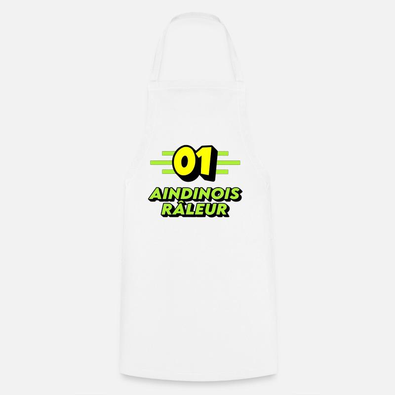 Aindinois râleur - Tablier de cuisine - blanc