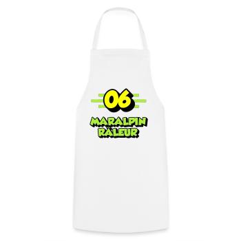 Complaining Maralpin - Cooking Apron - white - Front - AI Model Male 185 dark (185cm)