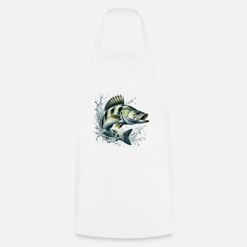 Sandre - Tablier de cuisine - blanc