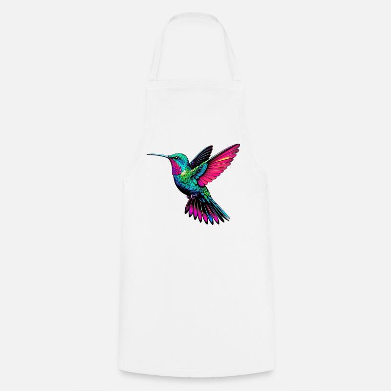 Kolibri - Kochschürze - Weiß