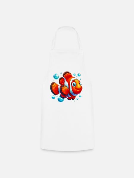 Clownfische - Kochschürze - Weiß