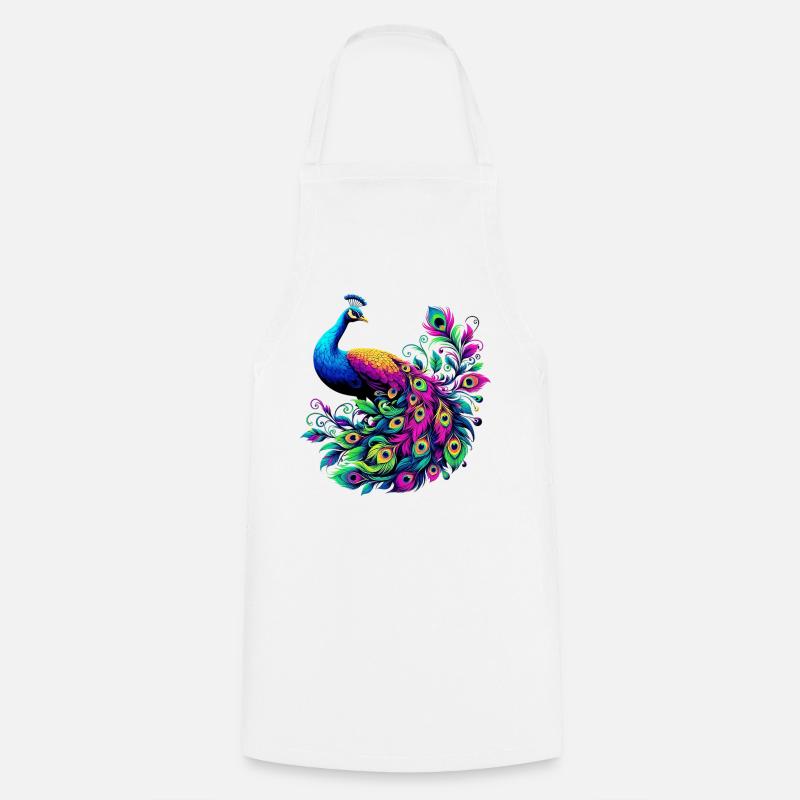 Paon - Tablier de cuisine - blanc