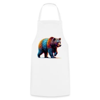 Ours - Tablier de cuisine - blanc - Devant - AI Model Male 185 dark (185cm)