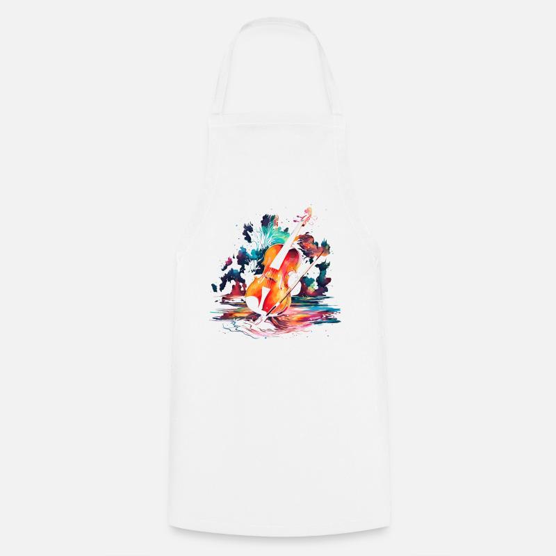 Violon Steamwave - Tablier de cuisine - blanc