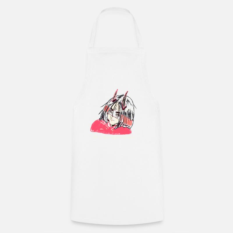 Devil woman - Cooking Apron - white