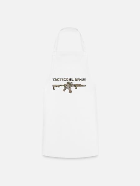 AR-15 - Kochschürze - Weiß