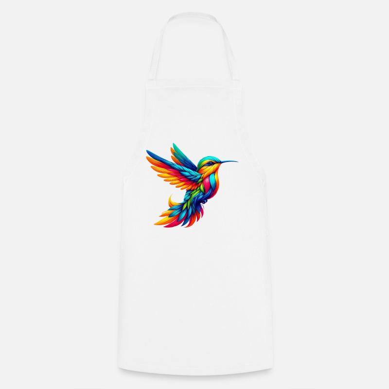 Kolibri - Kochschürze - Weiß