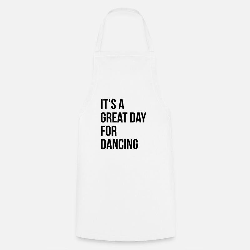 danse - Tablier de cuisine - blanc