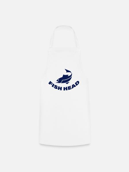 FISH HEAD - Kochschürze - Weiß
