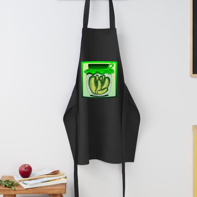 CORNICHONS, CORNICHONS, SALADE DE CONCOMBRE, CONCOMBRE Tablier de cuisine