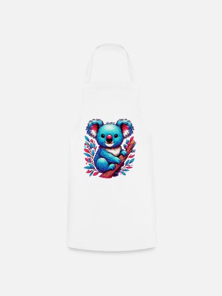 Koala - Kochschürze - Weiß