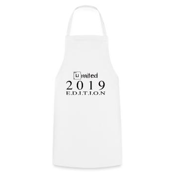 Edition Limitée 2019 - Tablier de cuisine - blanc - Devant - AI Model Male 185 dark (185cm)
