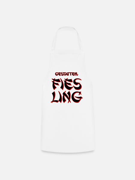 Fies Ling - Kochschürze - Weiß