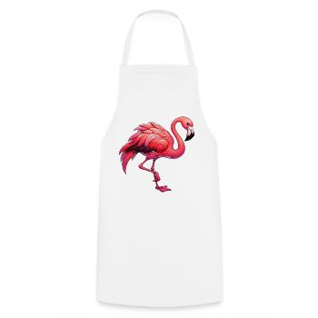 Flamant - Tablier de cuisine - blanc - Devant - AI Model Male 185 dark (185cm)