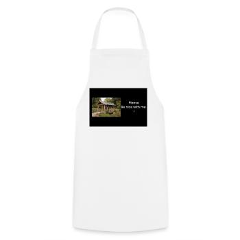 Streetwear Temple - Tablier de cuisine - blanc - Devant - AI Model Male 185 dark (185cm)