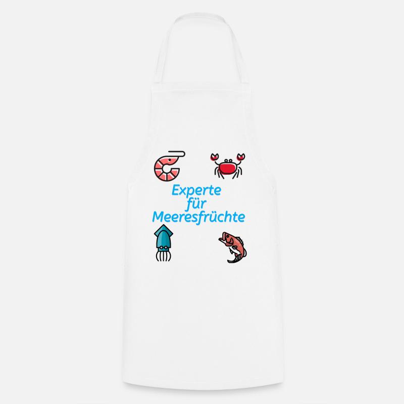 Seafood Expert - Cooking Apron - white