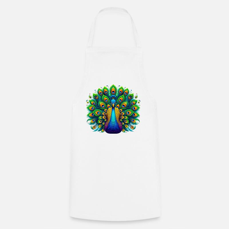 Paon - Tablier de cuisine - blanc