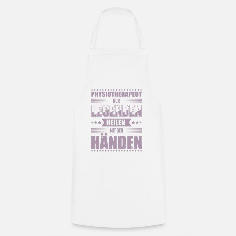 Physiotherapeut Geschenkideen - Kochschürze - Weiß