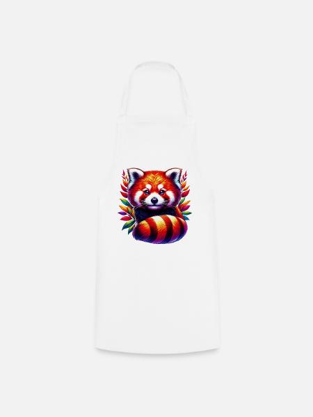 Kleiner Panda - Kochschürze - Weiß