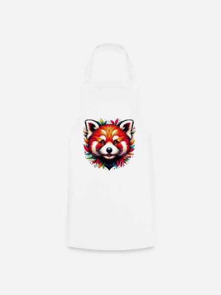 Kleiner Panda - Kochschürze - Weiß