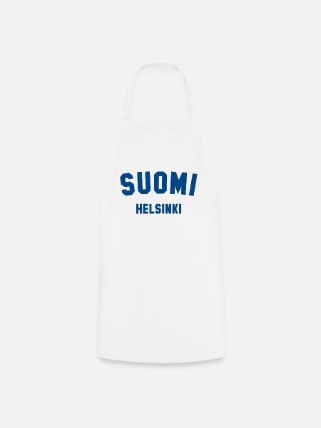 HELSINKI Suomi Finnland - Kochschürze - Weiß