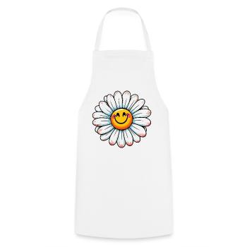Daisy - Cooking Apron - white - Front - AI Model Male 185 dark (185cm)