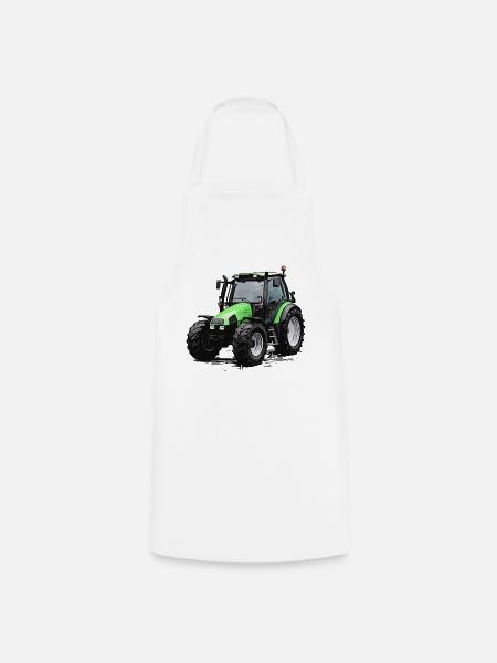 Agrotron 100 - Kochschürze - Weiß