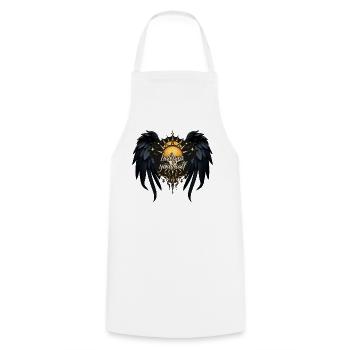 Believe in yourself, a letter - Cooking Apron - white - Front - AI Model Male 185 dark (185cm)