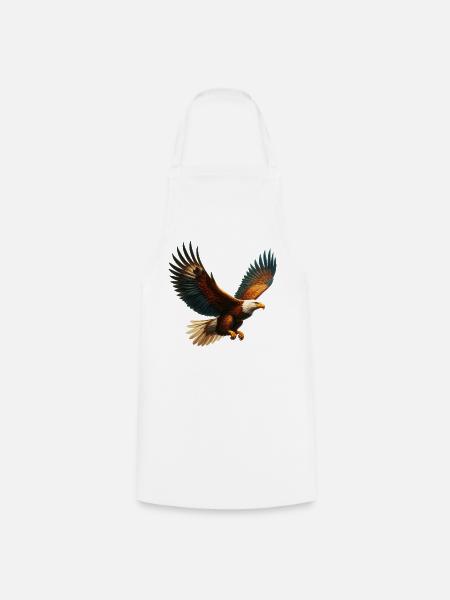 Adler - Kochschürze - Weiß