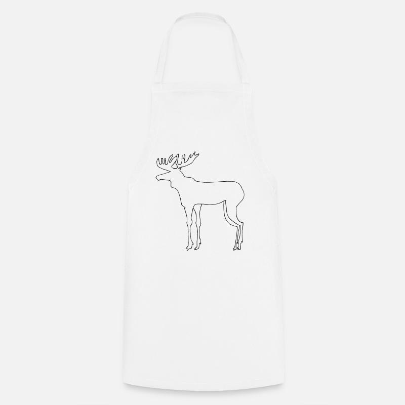 Élan - Tablier de cuisine - blanc