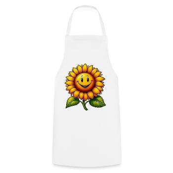 Tournesol - Tablier de cuisine - blanc - Devant - AI Model Male 185 dark (185cm)