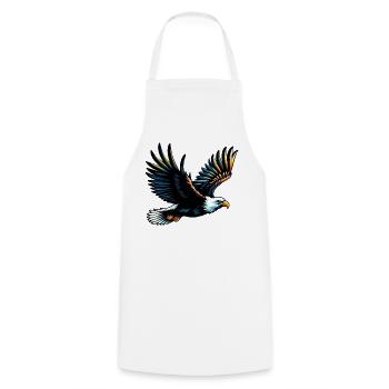 Aigle - Tablier de cuisine - blanc - Devant - AI Model Male 185 dark (185cm)