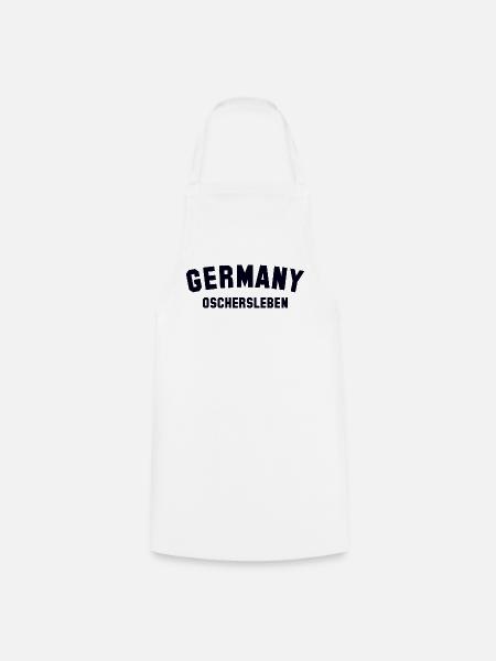 OSCHERSLEBEN Germany - Kochschürze - Weiß